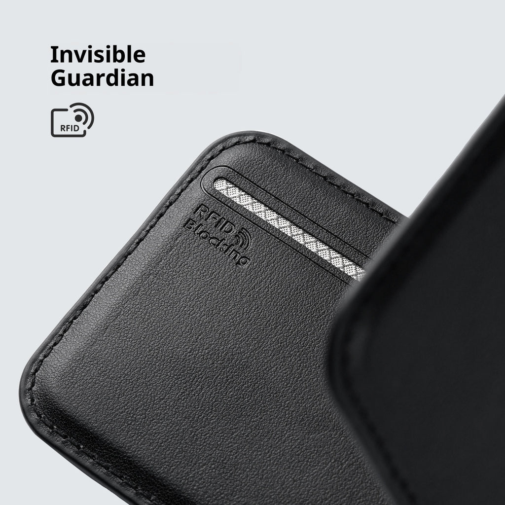 Magnetic Men's Phone Stand Wallet