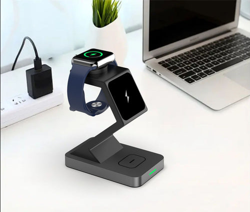 3-in-1 Magnetic Wireless Charging Station